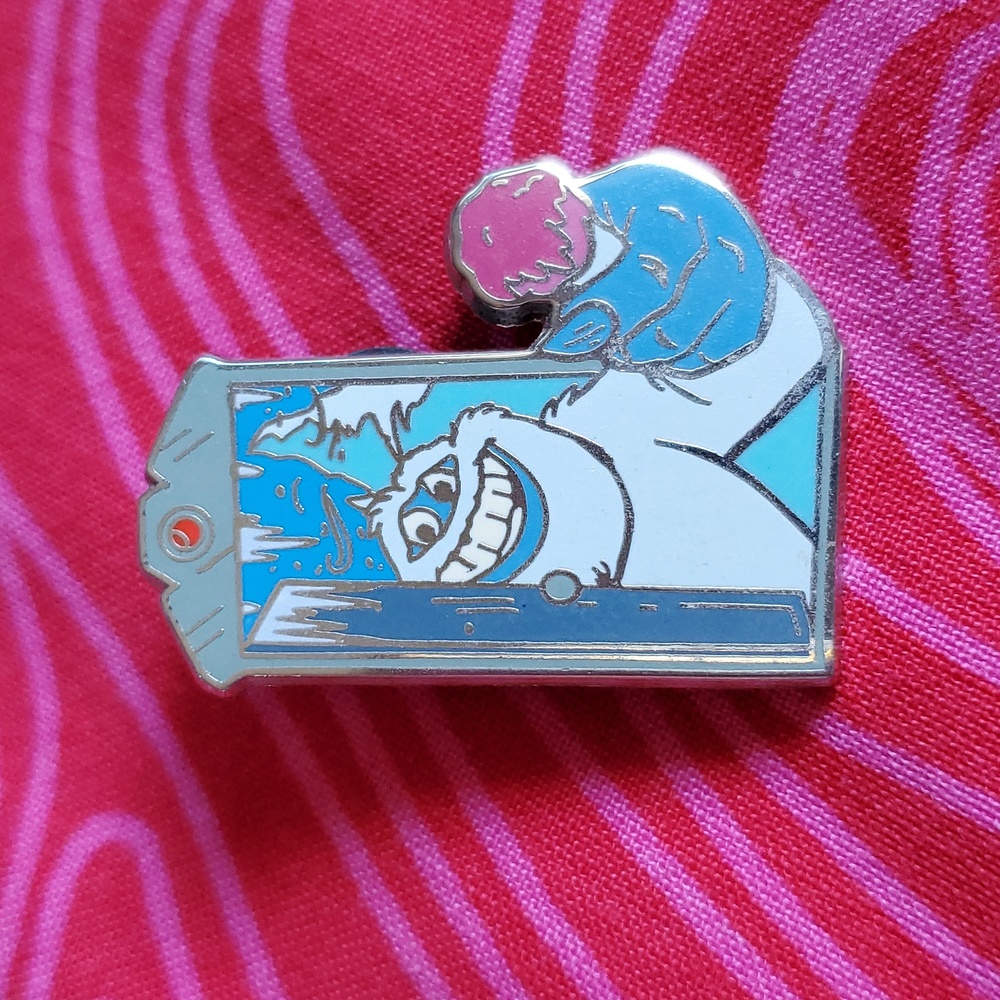 Disney Monsters Inc Abominal Snowman Door Trading Pin